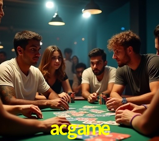 Interface moderna da plataforma acgame